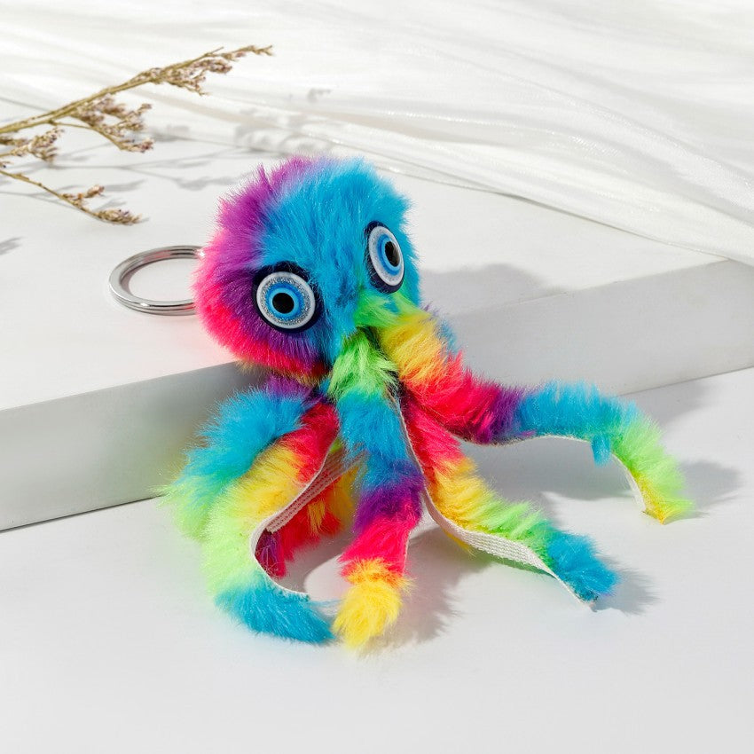 Wholesale Octopus Plush Keychain
